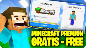 CONTAS DE MINECRAFT GRÁTIS