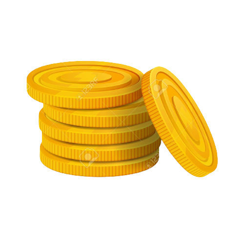 Amount of gold coins