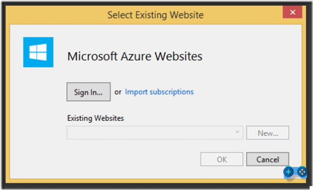 Como implantar um site no Windows Azure