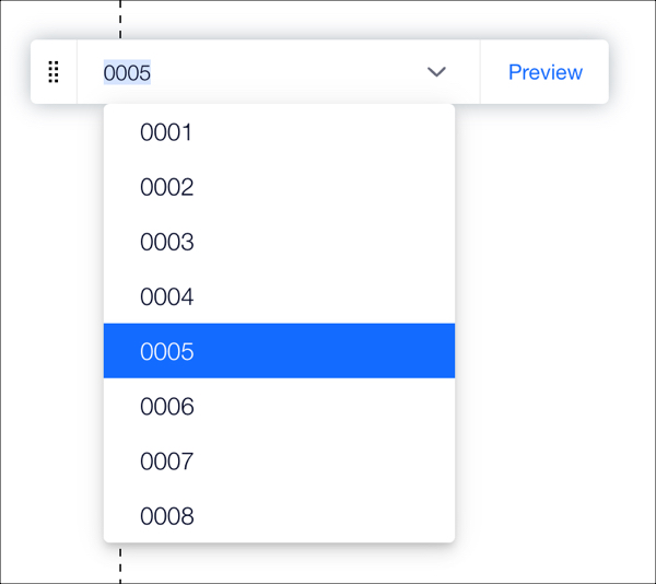 Gerenciador de conteúdo: configurar uma página dinâmica de itens