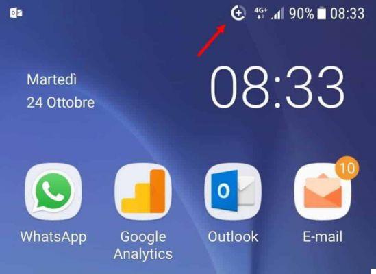 Cómo eliminar el icono de círculo con + signo en Android