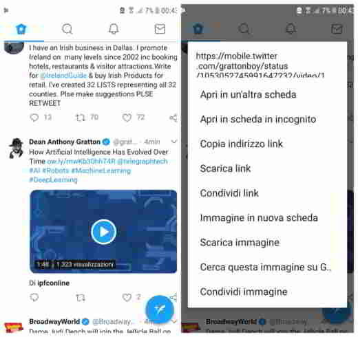 Cómo descargar videos de Twitter en línea