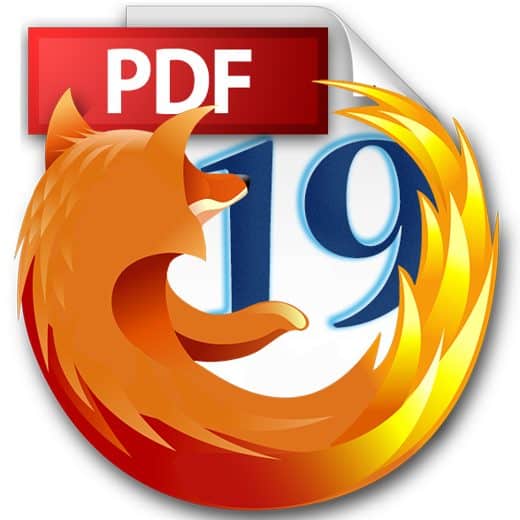 How to open PDF documents within Mozilla Firefox