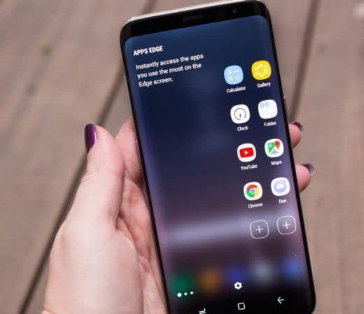 How to make and save screenshots (screenshots) with Samsung Galaxy S8 and S8 Plus