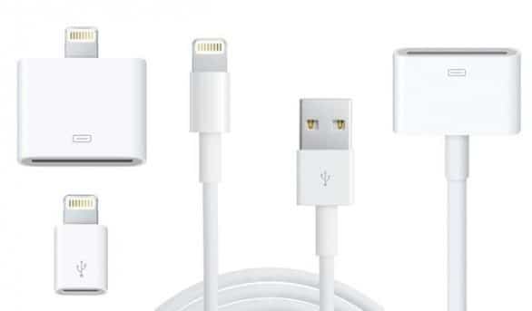 Which and how many Apple Lightning adapters are there