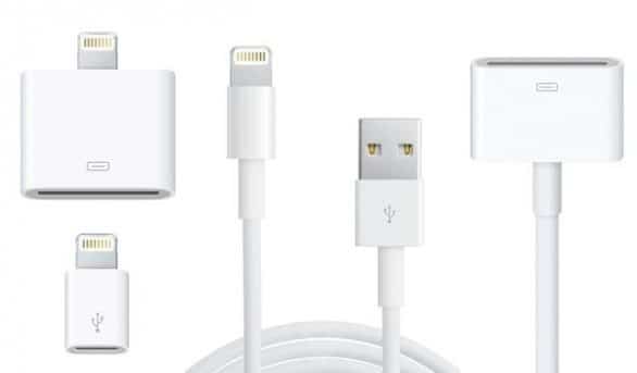 ¿Cuáles y cuántos adaptadores Apple Lightning hay?