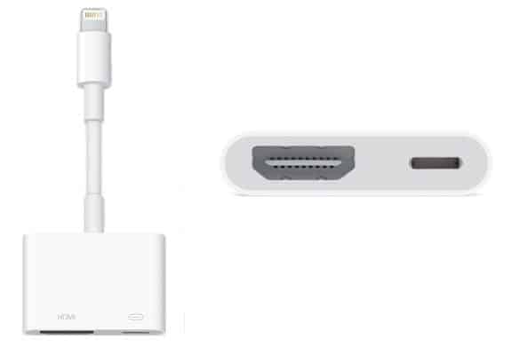 Which and how many Apple Lightning adapters are there