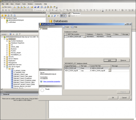 Como alterar o caminho de um banco de dados no SQL Server