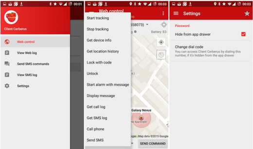 Anti-theft app to locate lost or stolen mobile phone