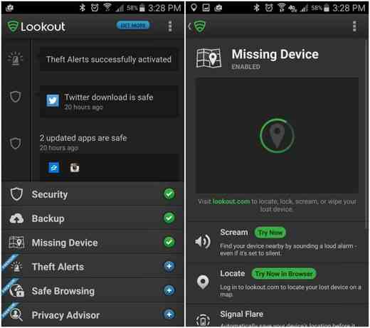 Anti-theft app to locate lost or stolen mobile phone