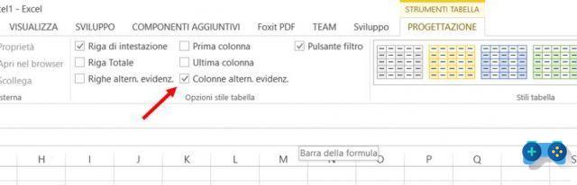 How to color alternate rows in Excel