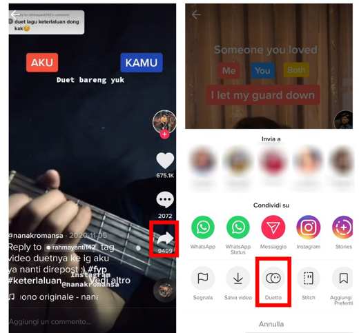 Cómo hacer un dueto en TikTok