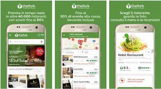 Meilleure application pour trouver des restaurants où bien manger