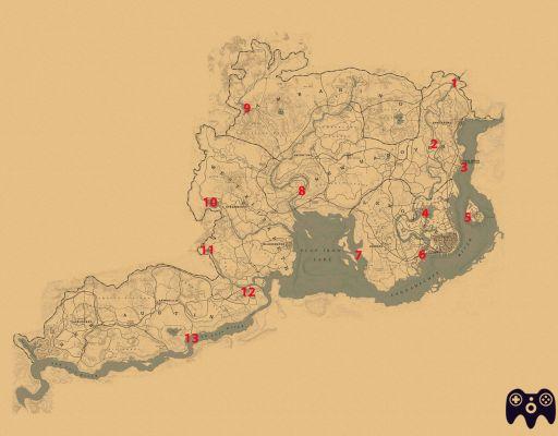 Los peces legendarios en Red Dead Redemption 2