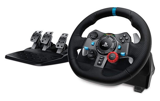 How to connect the steering wheel to PS4