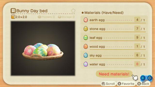 Animal Crossing: New Horizons - Projets de chasse aux œufs