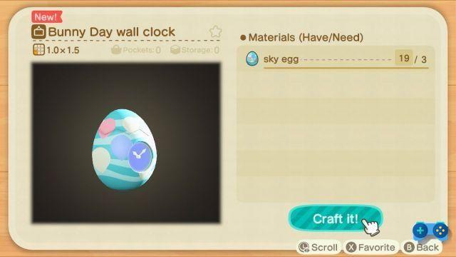 Animal Crossing: New Horizons - Projetos de caça aos ovos