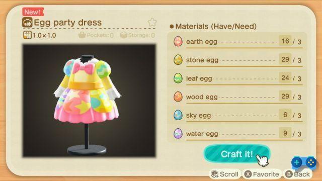 Animal Crossing: New Horizons - Projets de chasse aux œufs