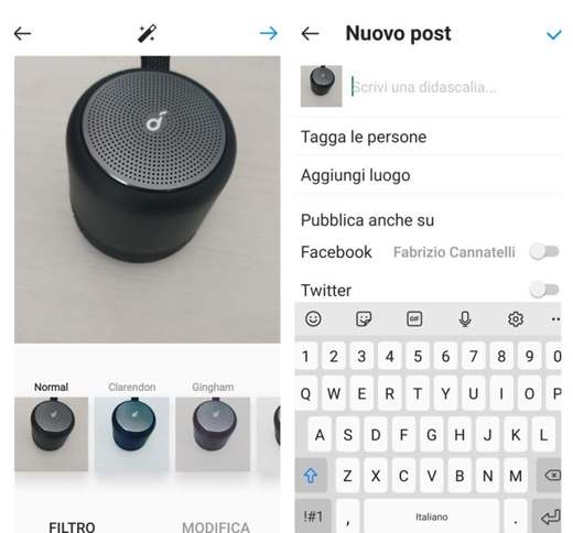 Cómo cambiar la escritura de Instagram