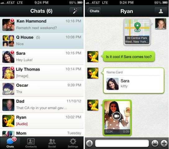 WeChat arrive et WhatsApp tremble