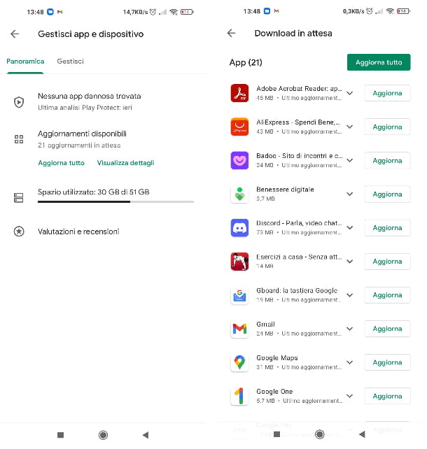 Comment mettre à jour les applications Android