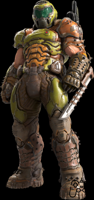 Doom Slayer: The legendary hero who faces the forces of evil