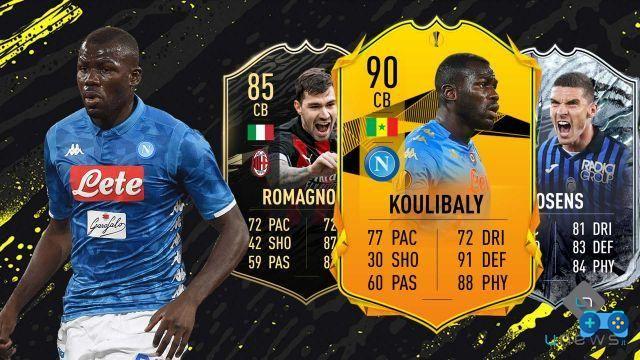 FIFA 21 - FUT Ultimate Team, the strongest central defenders in Serie A