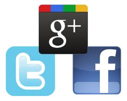 Cómo alinear los botones de Facebook, Twitter y Google Plus en una línea
