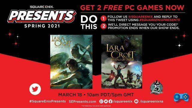 Square Enix, would you like to receive two Tomb Raider titles for free? Here's how to do it!