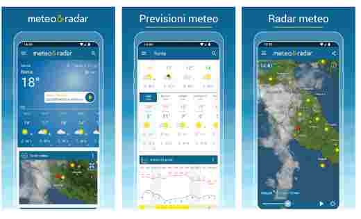 Las 12 mejores aplicaciones meteorológicas para Android y iPhone 2022