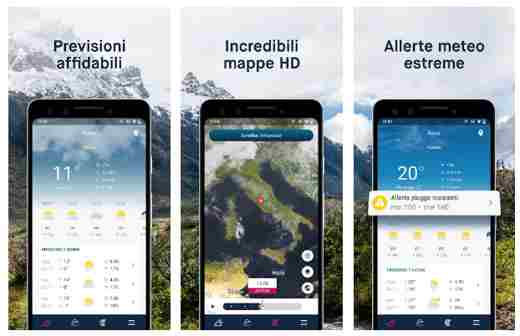 Las 12 mejores aplicaciones meteorológicas para Android y iPhone 2022