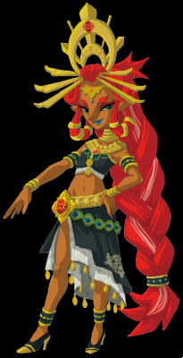 The character Riju in the game The Legend of Zelda
