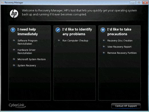 How to reset a Notebook