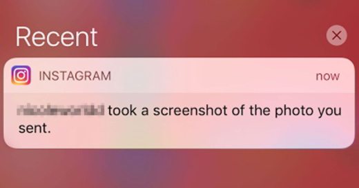 Instagram revela quem tira screenshots de suas fotos