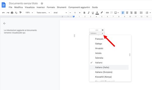 Como ditar no Google Docs