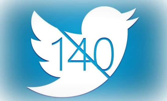 Twitter se despide del límite de 140 caracteres