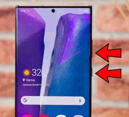 Samsung Galaxy Note 20 : comment faire et enregistrer des captures d'écran (screenshots)