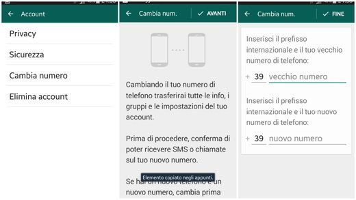 How to transfer WhatsApp from one phone number to another