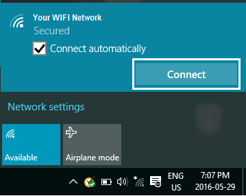 Asterisco branco no símbolo Wifi: como resolvê-lo