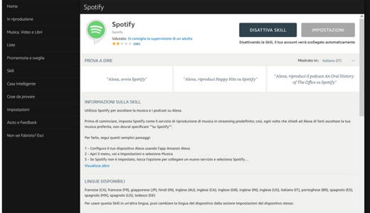 Como conectar Alexa com Spotify