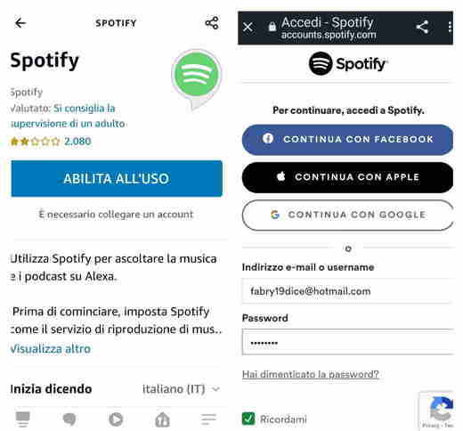 Cómo conectar Alexa con Spotify