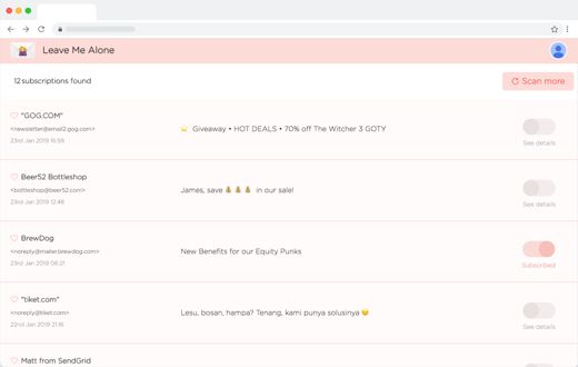 How to unsubscribe from the newsletters that fill the inbox