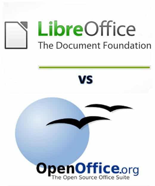 ¿Cuál es la diferencia entre OpenOffice y LibreOffice?