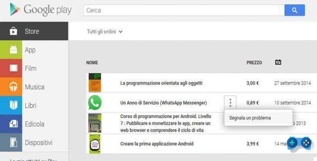 Cómo solicitar un reembolso en Google Play Store