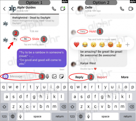 Comment répondre à un message direct sur Instagram