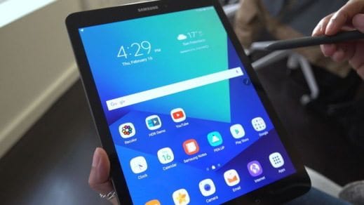 Cómo hacer y guardar capturas de pantalla (capturas de pantalla) con Galaxy Tab S3