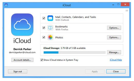 Cómo usar iCloud en PC con Windows