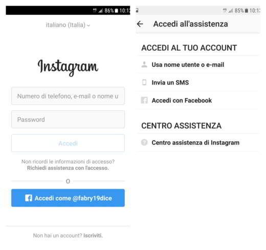 How to reset forgotten password Instagram