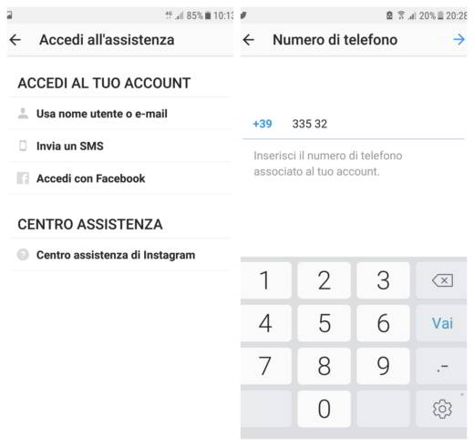 How to reset forgotten password Instagram