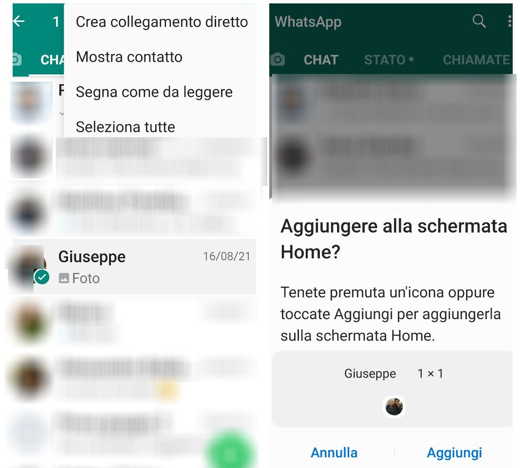 How to create WhatsApp link to the phone home